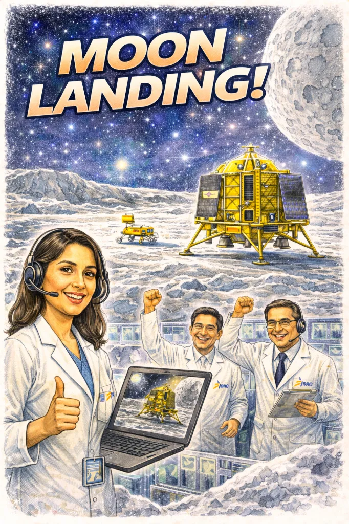 Isro Moon landing.webp